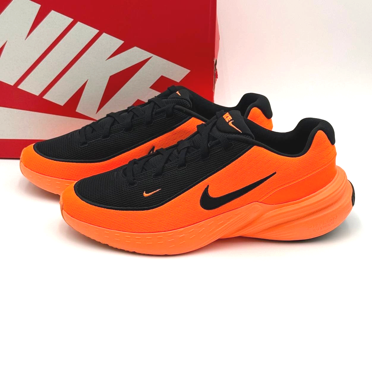 Nike Uplift SC Sneakers Men's Black Total Orange Phylon Cushion