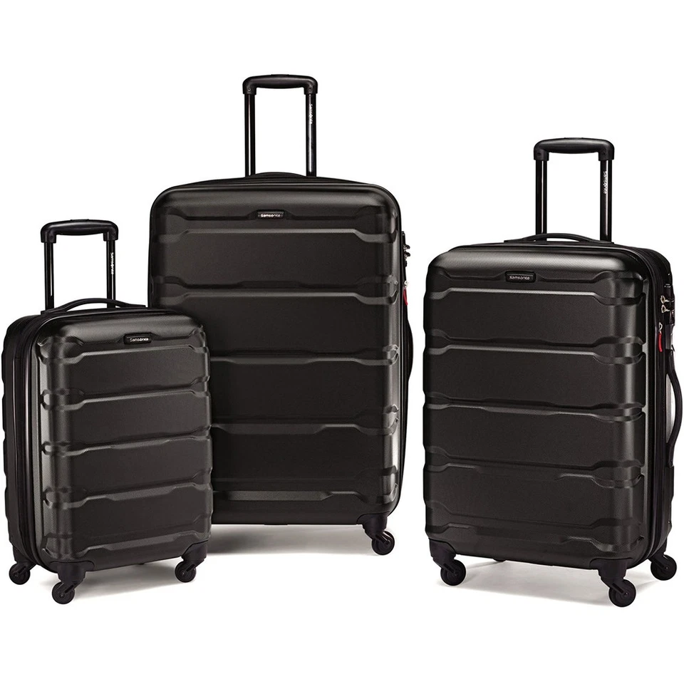 Samsonite Omni Hardside Luggage Nested Spinner Set (20"/24"/28") BLK 68311-1041