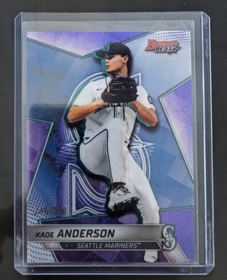2025 MLB Topps Bowman's Best - KADE ANDERSON - Nummeriert 246/250