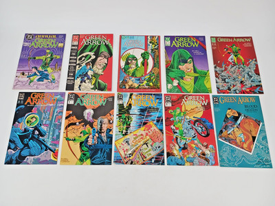 Lot 10 DC Comics Green Arrow 1988-89 Issue Annual #1 #2 & 4 5 12 13 15  16 18 21