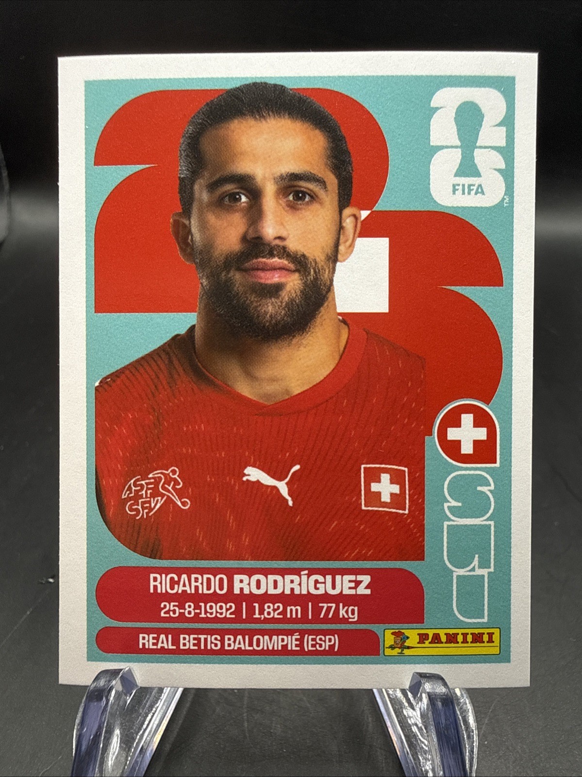 2026 Panini World Cup Stickers Ricardo Rodriguez
