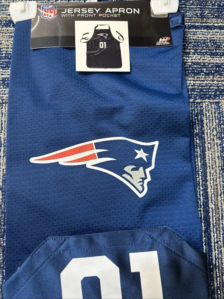 Delantal de cocina Northwest Company New England Patriots Jersey 27,5" x 34" Foto 2 de 3