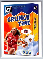 2025 Donruss WNBA Kelsey Mitchell Crunch Time #6 Indiana Fever