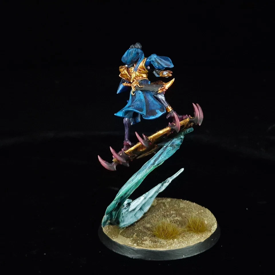 Magister on Disc of Tzeentch Painted Chaos Daemons Warhammer Age of Sigmar - Image 4 of 4