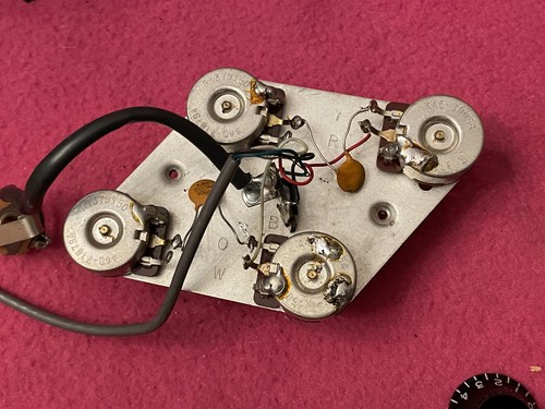 vintage 1993 Gibson Les Paul faisceau de câblage CTS POTS boutons pour custom standard - Photo 13/19