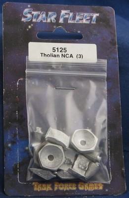 Tholian NCA Star Trek Fleet Pack, Task Force Games 5125, Metal Miniatures