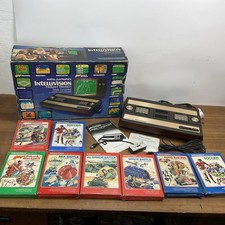 Console Mattel Intellivision Boxata Con 8 Giochi D&D Funzionante Ottime Condizioni