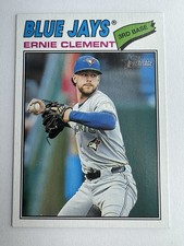 2026 topps heritage baseball Ernie Clement Short Print 