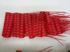 JJ KELLER Pull Tight Seal RED 9 INCH LOT OF 150