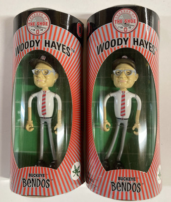 Woody Hayes Ohio State Buckeye Action Figure Bendos Kid Galaxy 2004