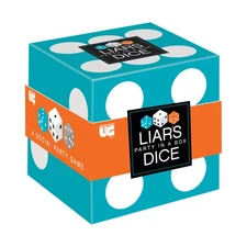 New - University Games Liar's Dice Party in a Box - Ages 8+ | 2-4 players