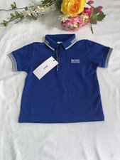 BNWT Baby Boys Hugo Boss Polo Shirt Age 6 Months