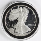 1986 Proof American Silver Eagle in Airtite Capsule