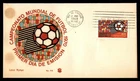Mayfairstamps Mexico FDC 1969 Soccerball Crowd First Day Cover aaz_38653
