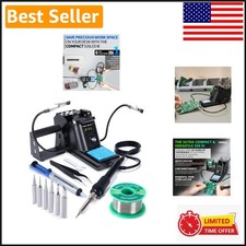 Efficient 926 III Soldering Iron Station Kit - Fast Heating with Extra Tips
