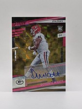 2022 Panini Prestige Devonte Wyatt #355 Xtra Points Auto /25 Packers Georgia RC