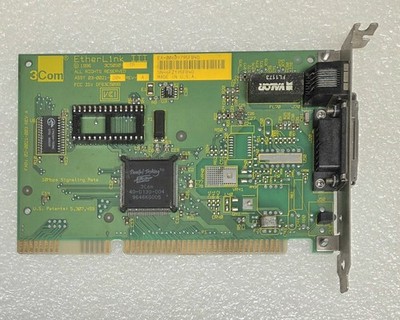 Fully Restored 3COM 3C509B-TP ETHER-LINK III NIC PNP Mode(Auto-Configured)