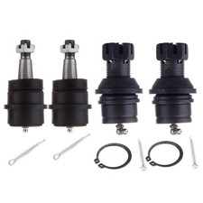 4pcs For 1987 1988-1989 Jeep Wrangler Front Lower Upper Ball Joints Assembly Set 4pcs For 1987 1988-1989 Jeep Wrangler Front Lower Upper Ball Joints Assembly Set