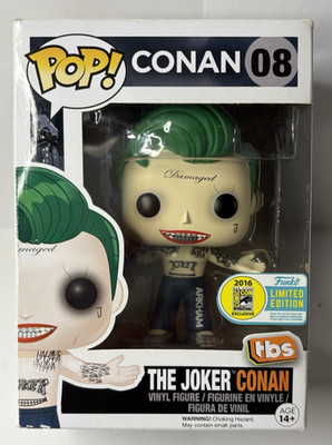 2016 SDCC EXCLUSIVE Funko Pop! ''The Joker Conan'' SUICIDE SQUAD #08