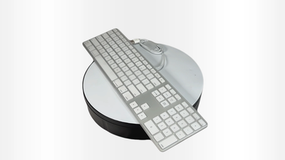 🚀 Apple A1243 Wired USB Aluminum Keyboard MB110 Slim Full Size