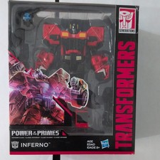 Transformers INFERNO Fire Truck Voyager Class Power Of The Primes