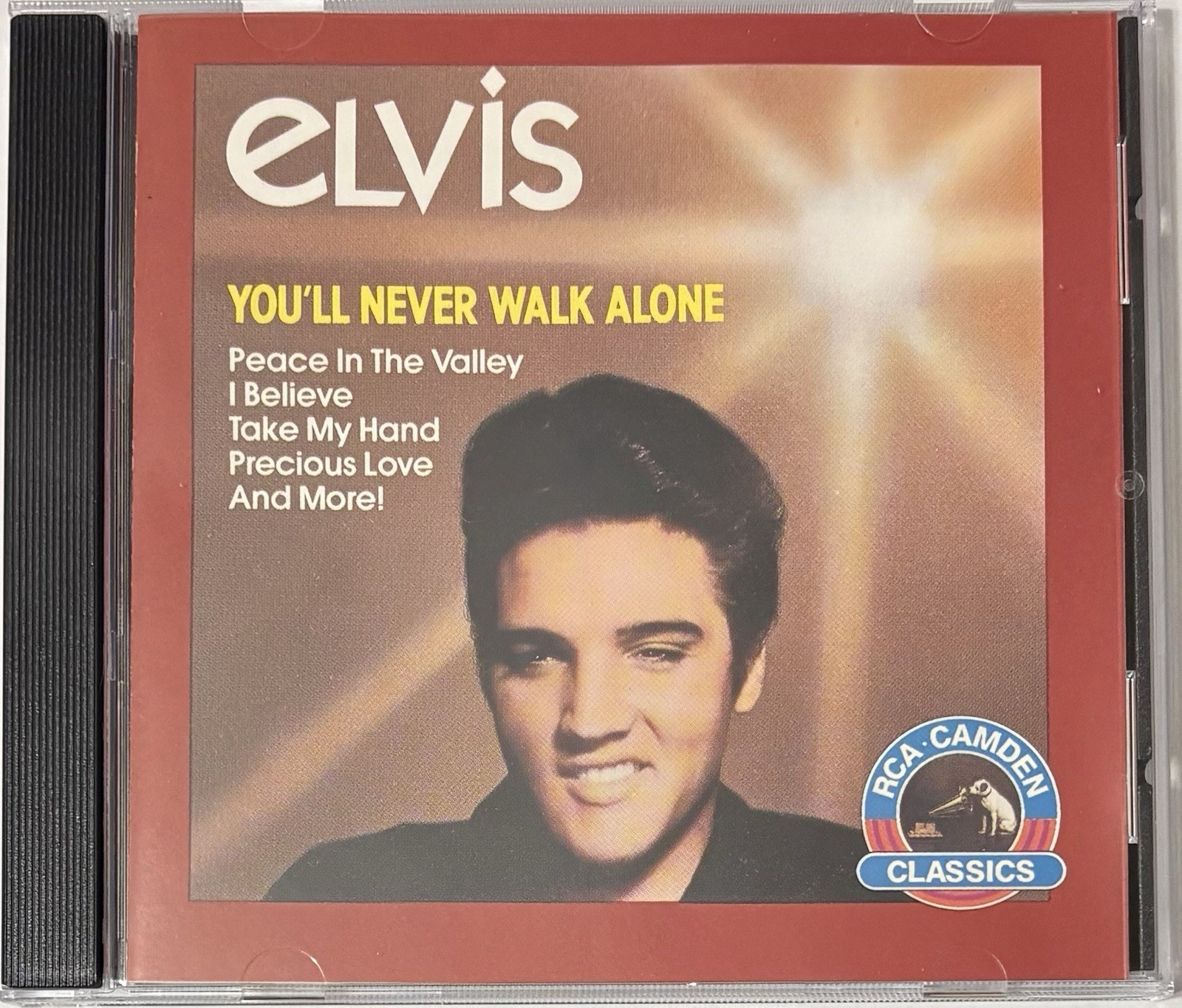 ELVIS PRESLEY "YOU'LL NEVER WALK ALONE" RARE ORIGINAL 1987 USA CD ALBUM