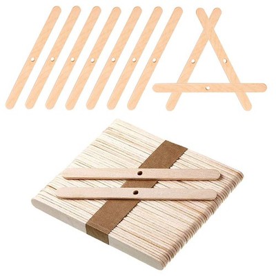 BEADNOVA Candle Wick Holders for Making Wooden Holder 50 50pcs