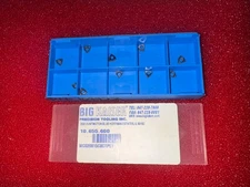 BIG KAISER CARBIDE INSERTS QUANTITY 10 10.655.600 WC020815C8CTP51