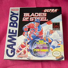 Ultra Games Blades of Steel CIB w/ Manual, Nintendo Game Boy NTSC-U/C