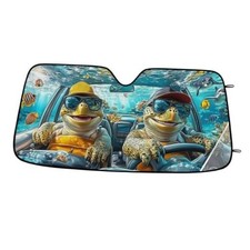 Sun Shade for Car Windshield - Foldable Car Sunshade Windshield for Turtle