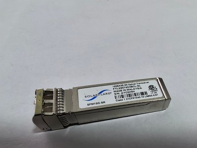 Solarflare SFM10G-SR 10G  850nm SFP+ Optical Transceiver FTLX8574D3BCL-SL #ea
