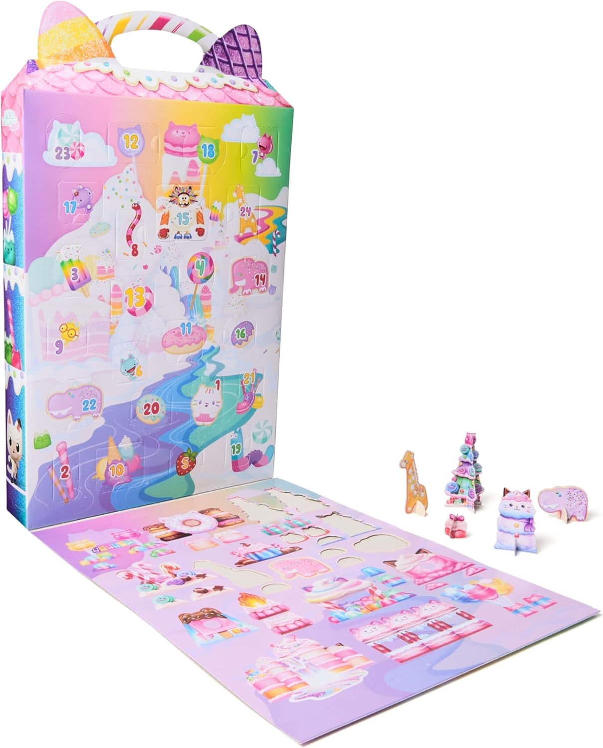 Calendrier de l'Avent Gabby et la Maison Magique, jouet miniature fille