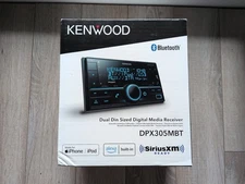 Kenwood DPX304MBT Double DIN in-Dash Stereo Digital Media Receiver w Bluetooth