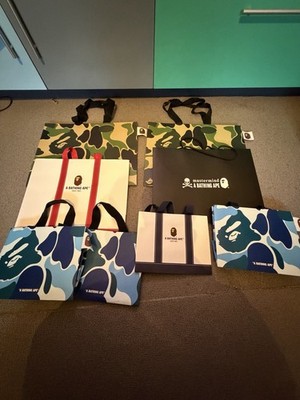 A Bathing Ape Einkaufstaschen 4 kleine und 4 mittelgroße