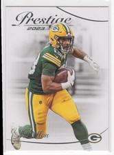 2023 Panini Prestige AJ Dillon Green Bay Packers #107