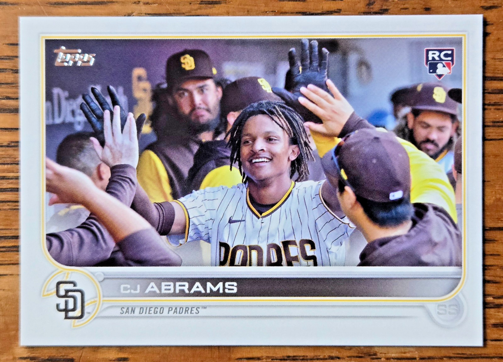 2022 Topps Update Series - SSP Image Variation In Dugout C.J. Abrams #US34