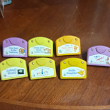 LeapFrog Little Leaps Lot of 7 Learning Game Cartridges Reading/Phonics 4-7 Pooh