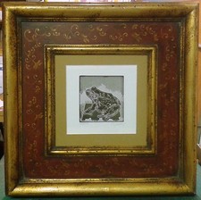 Francesco Casorati - Incisione In Cornice Artigianale