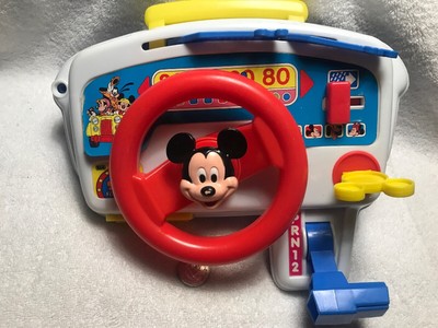 mickey mouse steering wheel toy