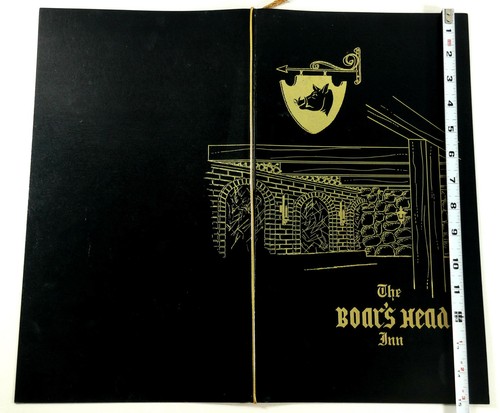 1970 Original Menu THE BOAR'S HEAD INN Restaurant Dearborn Heights Michigan - Picture 4 of 6