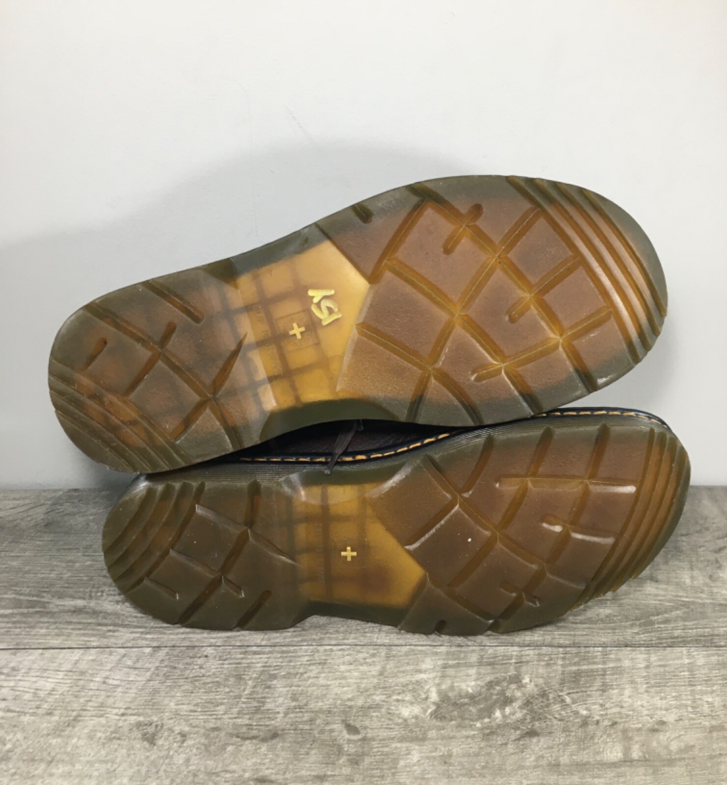 Dr. Martens Sussex Bear Track Leather Industrial Mens Boots UK 10 US 11 Doc thumbnail 7