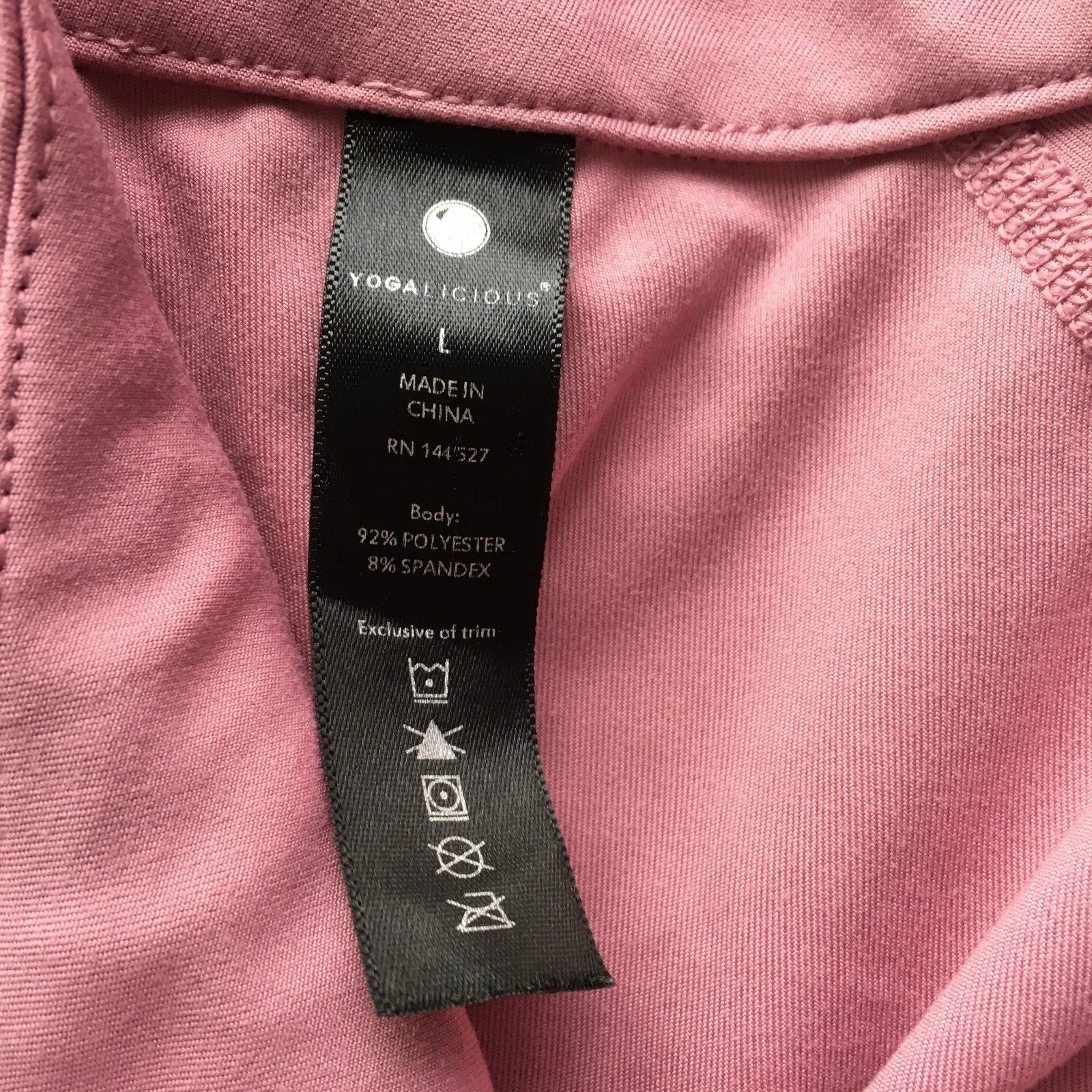 yogalicious zip pocket mock neck pullover shirt
