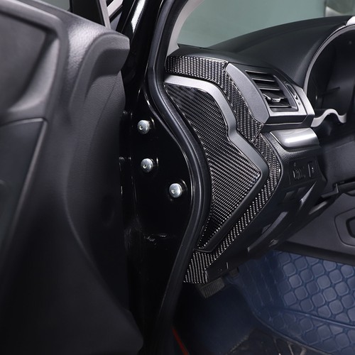 Carbon Fiber Instrument Side Anti-collision Decoration For Subaru Forester 13-18 - Picture 8 of 13