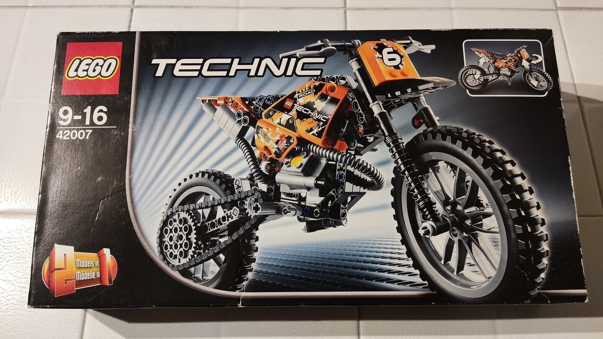 Lego Technic - Moto Cross Bike (42007) -SEALED- | eBay