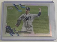 Ryan Yarbrough 2021 Topps Chrome Refractor #175 Tampa Bay Rays
