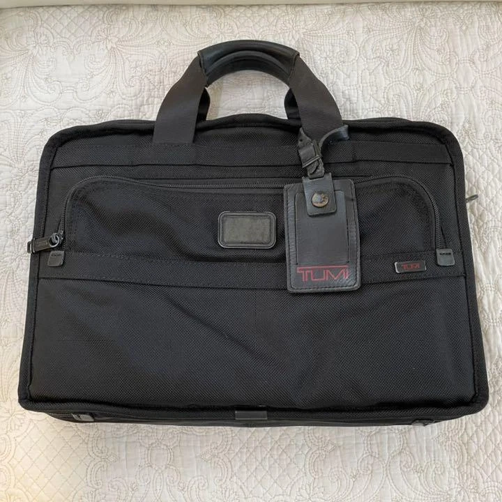 Excellent Tumi Briefcase Business Bag 2WAY Set USED