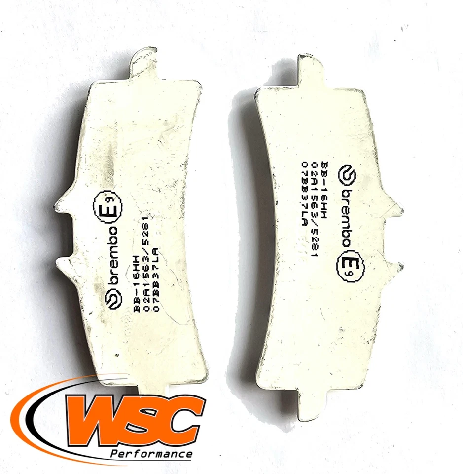 Pastillas de freno de carretera sinterizadas Brembo 07BB37LA 2 juegos Aprilia RSV4 1000 RR RF 2015-18 Foto 4 de 4