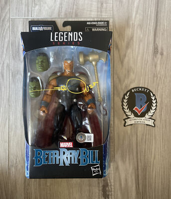 Walt Simonson Signed Beta Ray Bill Marvel Legends Figure Beckett QR ...