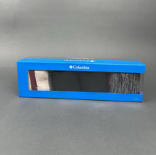 Columbia Men's 4 Pair Socks Box Set Size 6-12 Multicolor New In Box