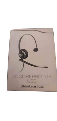 Plantronics Pro 715 Black Headband Headsets